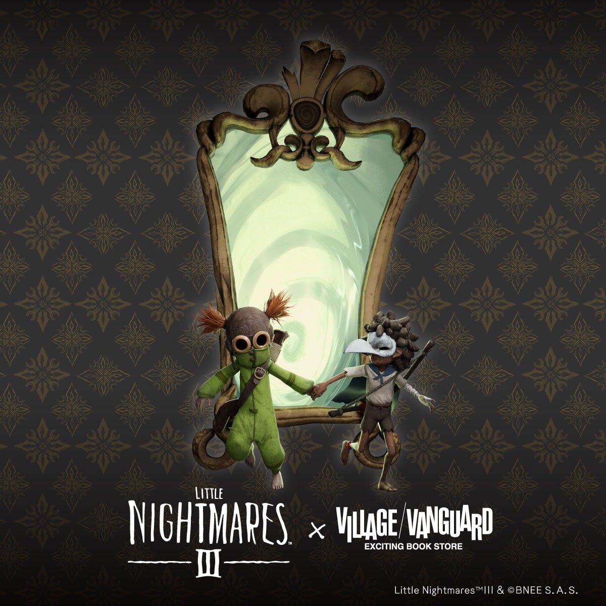 【LITTLE NIGHTMARESⅢ-リトルナイトメア-3 】限定コラボグッズがヴィレッジヴァンガードの5店舗で店頭販売決定のメイン画像